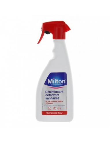Désinfectant détartrant sanitaires Milton
