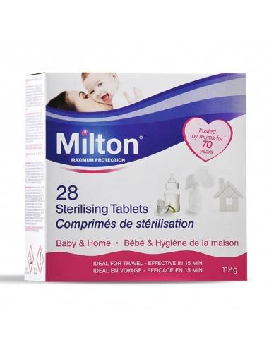 Milton comprimés de stérilisation boîte de 28
