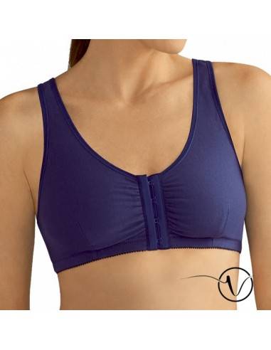 Soutien gorge Frances sb xlb bleu/blanc