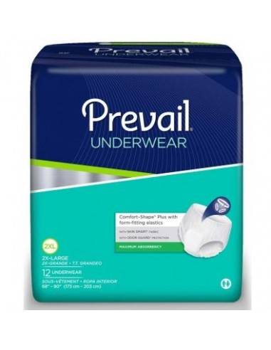 Prevail pants underwear 2XL par 12